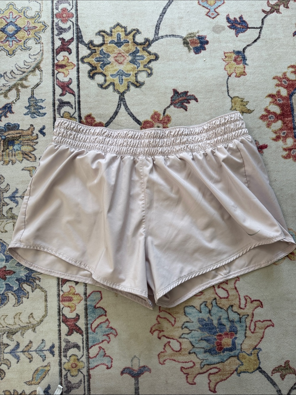 Nike Women’s Light Beige Athletic Shorts